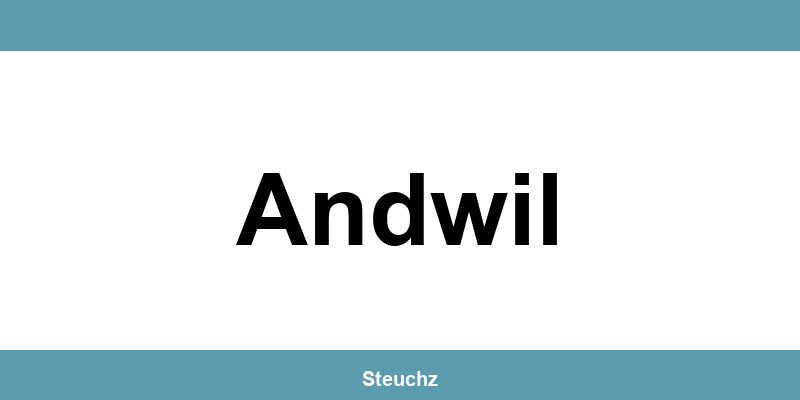 Kontakt und Telefonnummer des Steueramt in Andwil