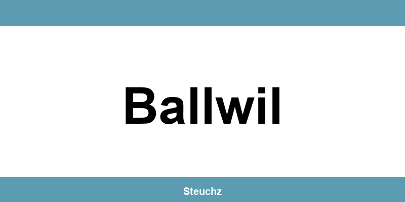 Kontakt und Telefonnummer des Steueramt in Ballwil