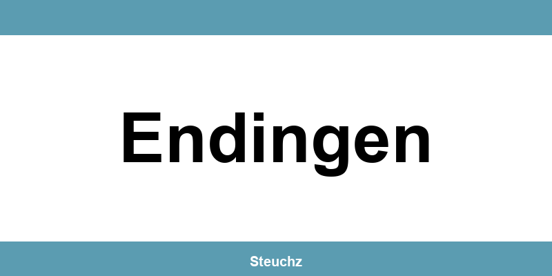 Kontakt und Telefonnummer des Steueramt in Endingen