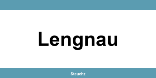 Kontakt und Telefonnummer des Steueramt in Lengnau
