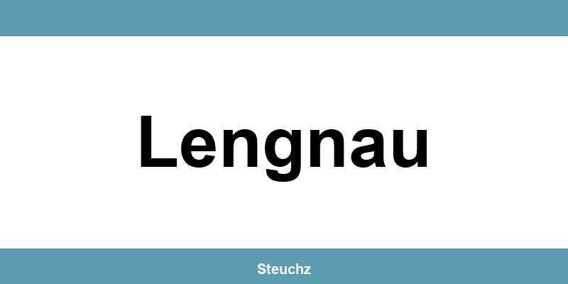 Kontakt und Telefonnummer des Steueramt in Lengnau