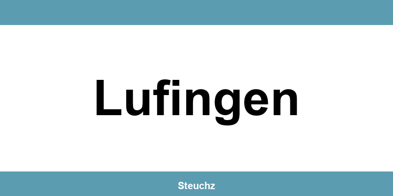 Kontakt und Telefonnummer des Steueramt in Lufingen