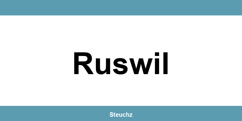 Kontakt und Telefonnummer des Steueramt in Ruswil