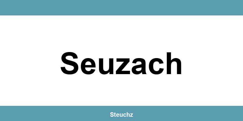 Kontakt und Telefonnummer des Steueramt in Seuzach