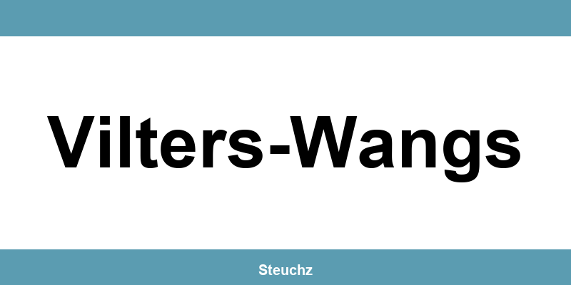 Kontakt und Telefonnummer des Steueramt in Vilters-Wangs
