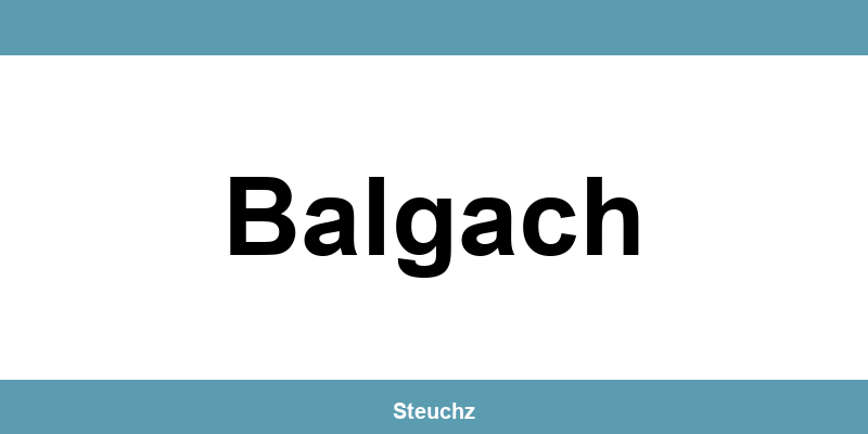 Kontakt und Telefonnummer des Steueramt in Balgach
