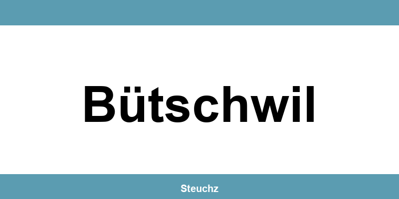 Kontakt und Telefonnummer des Steueramt in Bütschwil