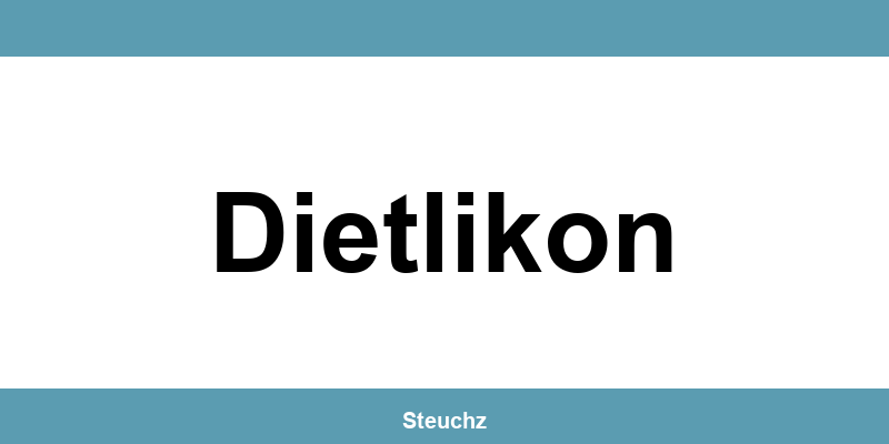 Kontakt und Telefonnummer des Steueramt in Dietlikon