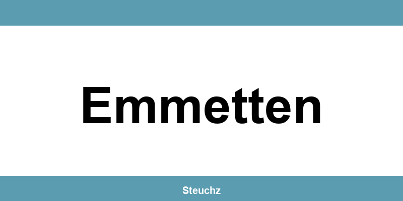 Kontakt und Telefonnummer des Steueramt in Emmetten