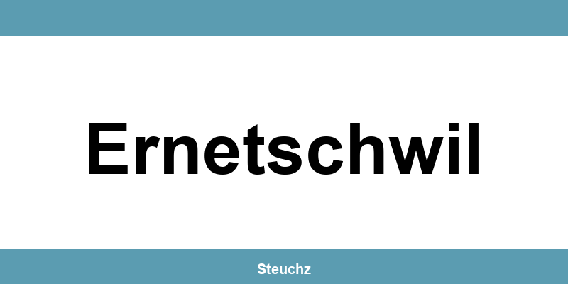 Kontakt und Telefonnummer des Steueramt in Ernetschwil