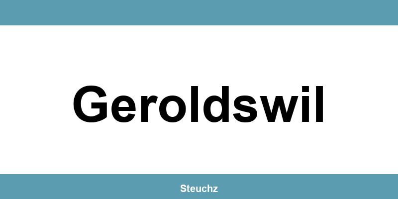 Kontakt und Telefonnummer des Steueramt in Geroldswil