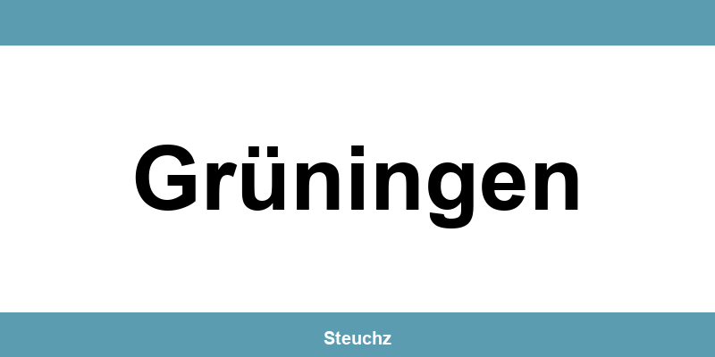 Kontakt und Telefonnummer des Steueramt in Grüningen