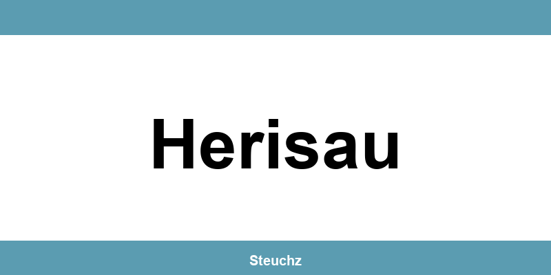 Kontakt und Telefonnummer des Steueramt in Herisau