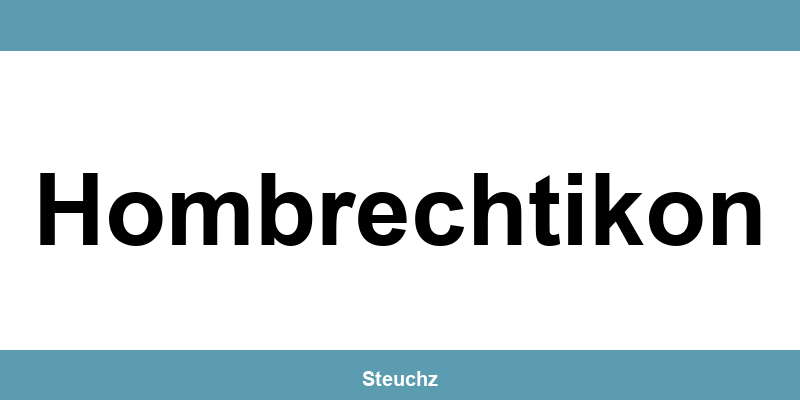 Kontakt und Telefonnummer des Steueramt in Hombrechtikon
