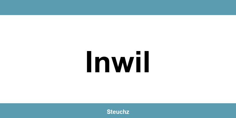 Kontakt und Telefonnummer des Steueramt in Inwil