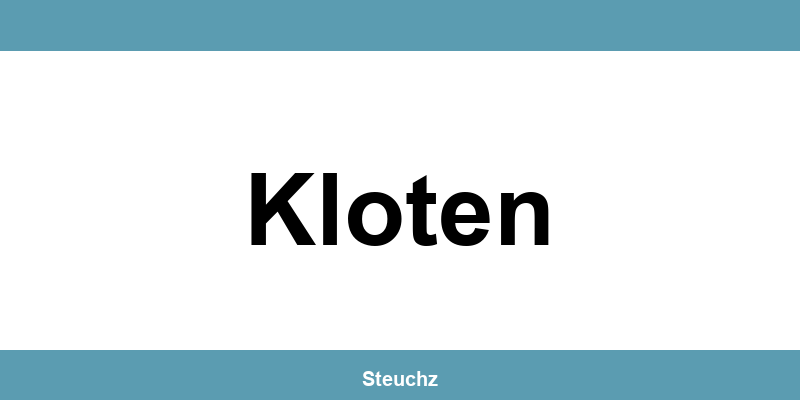 Kontakt und Telefonnummer des Steueramt in Kloten