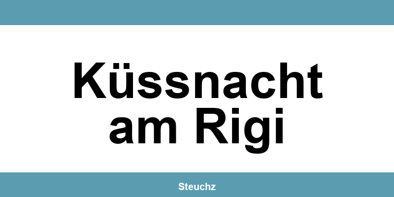 Kontakt und Telefonnummer des Steueramt in Küssnacht am Rigi