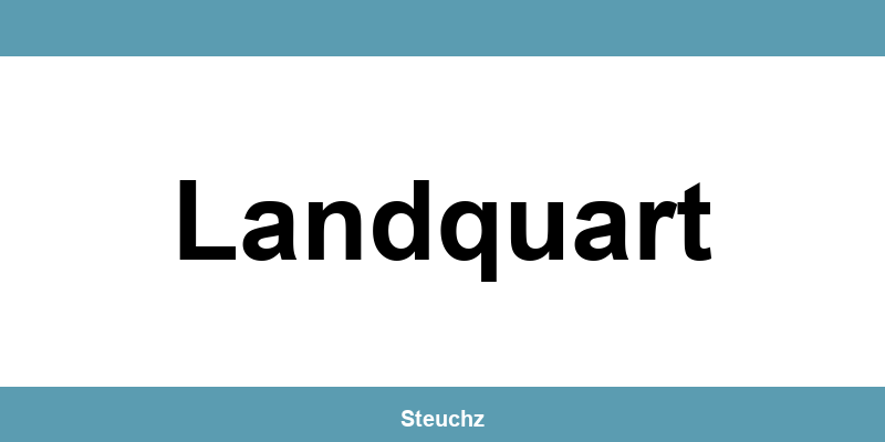 Kontakt und Telefonnummer des Steueramt in Landquart