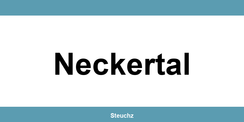 Kontakt und Telefonnummer des Steueramt in Neckertal