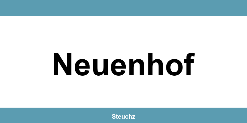 Kontakt und Telefonnummer des Steueramt in Neuenhof