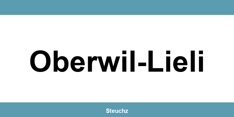 Kontakt und Telefonnummer des Steueramt in Oberwil-Lieli