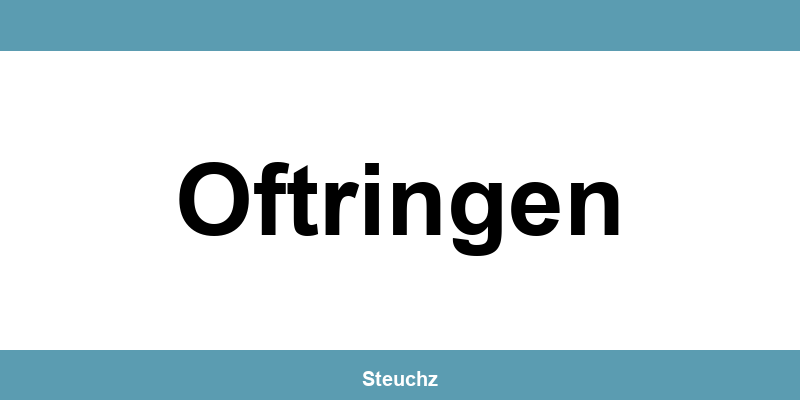 Kontakt und Telefonnummer des Steueramt in Oftringen