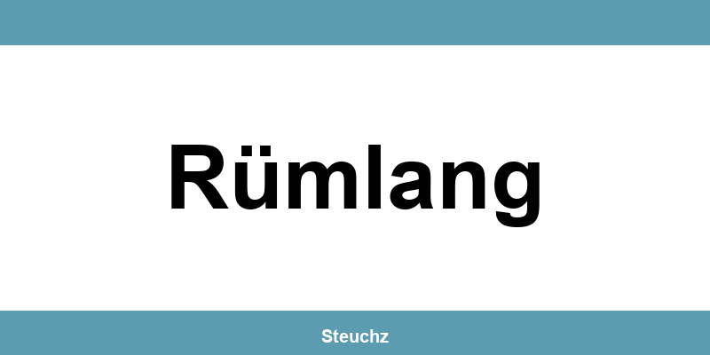 Kontakt und Telefonnummer des Steueramt in Rümlang