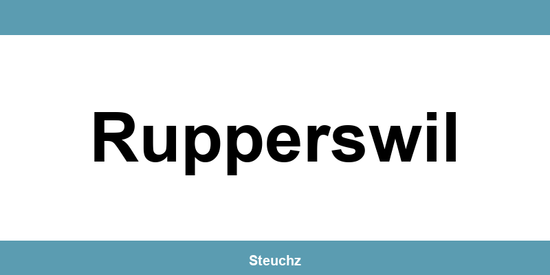 Kontakt und Telefonnummer des Steueramt in Rupperswil