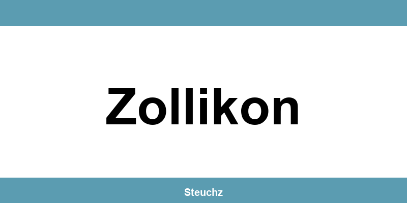 Kontakt und Telefonnummer des Steueramt in Zollikon
