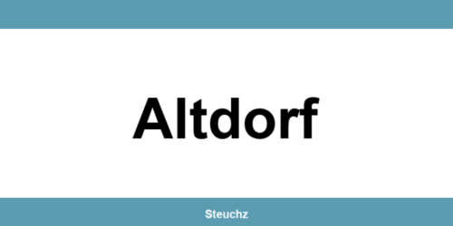 Kontakt und Telefonnummer des Steueramt in Altdorf