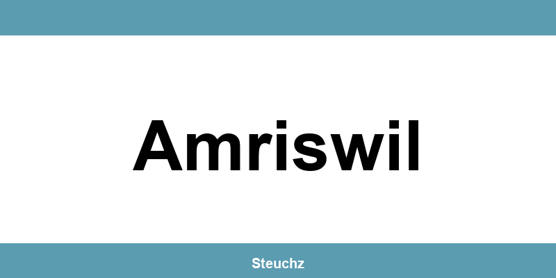 Kontakt und Telefonnummer des Steueramt in Amriswil