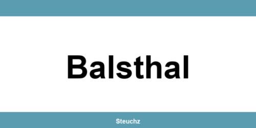 Kontakt und Telefonnummer des Steueramt in Balsthal