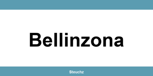 Kontakt und Telefonnummer des Steueramt in Bellinzona