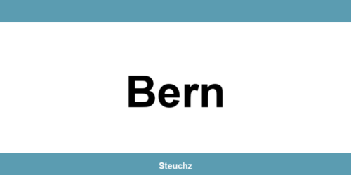 Kontakt und Telefonnummer des Steueramt in Bern