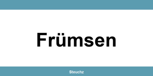 Kontakt und Telefonnummer des Steueramt in Frümsen
