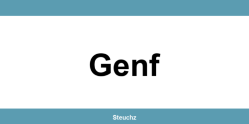 Kontakt und Telefonnummer des Steueramt in Genf