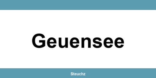 Kontakt und Telefonnummer des Steueramt in Geuensee