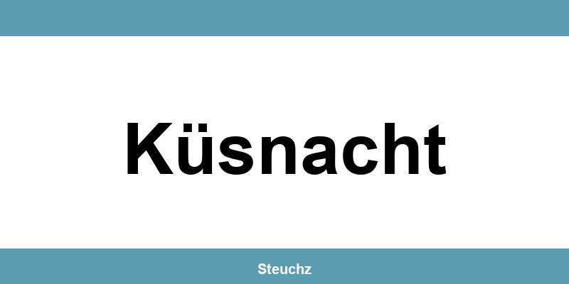 Kontakt und Telefonnummer des Steueramt in Küsnacht