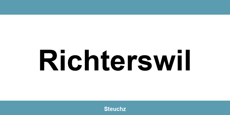 Kontakt und Telefonnummer des Steueramt in Richterswil