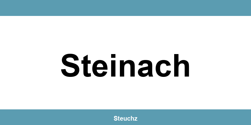 Kontakt und Telefonnummer des Steueramt in Steinach