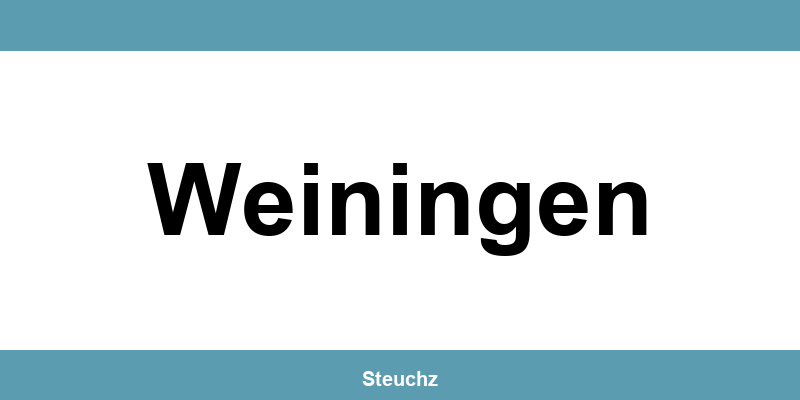 Kontakt und Telefonnummer des Steueramt in Weiningen